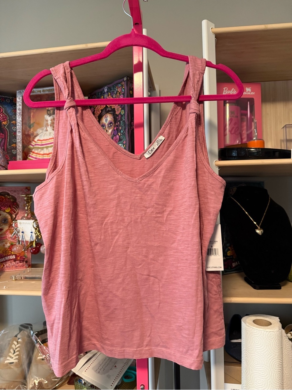 DEX Knot Tie Tank – NWT – Size Small